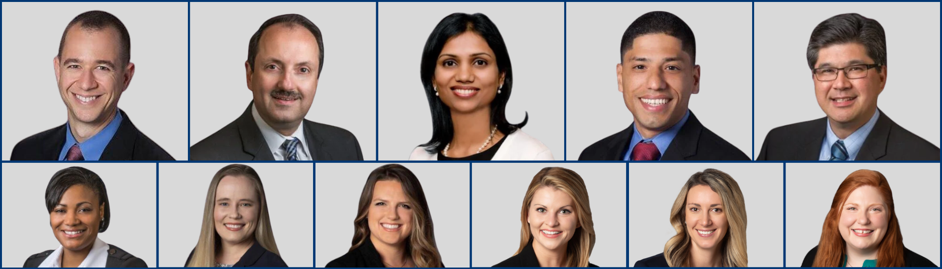 Group photo of the Gastroenterology Associates of Tidewater (GATGI) team