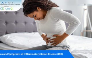 Young women is suffering from IBD