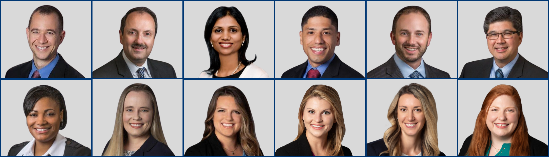 Group photo of the Gastroenterology Associates of Tidewater (GATGI) team